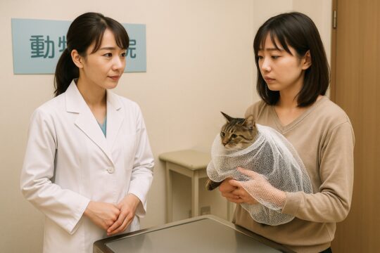 捕獲後にすべき初期対応と病院への運び方