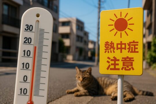 猫の暑さ対策が必要な温度目安とは
