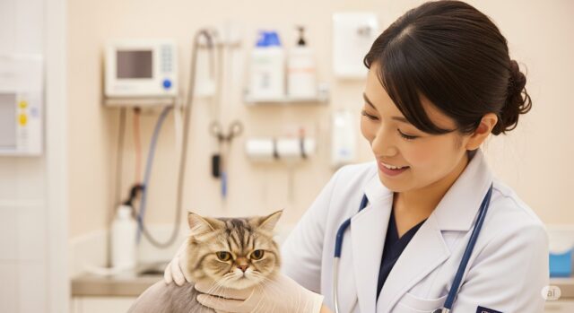 さくら耳にする歳に猫は痛い?全身麻酔の安全性