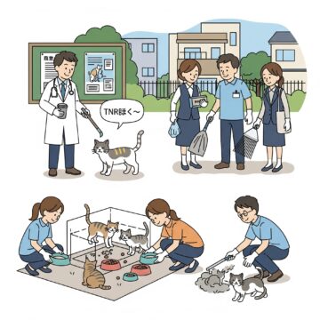 地域猫活動と餌やりの違いについて