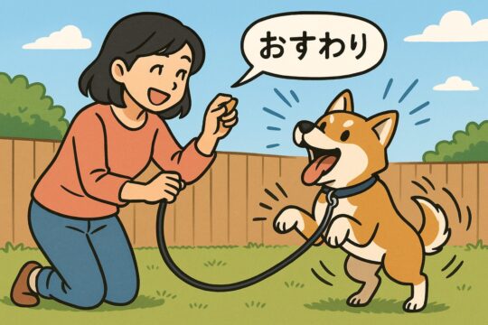 興奮吠えを抑えるコツ