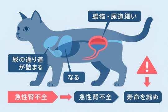 ストルバイト結石症が寿命に与える影響