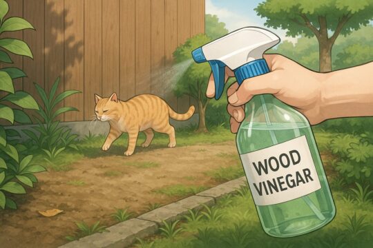 近所の猫のフン害を防止する長期的な環境改善の工夫【獣医師執筆】
