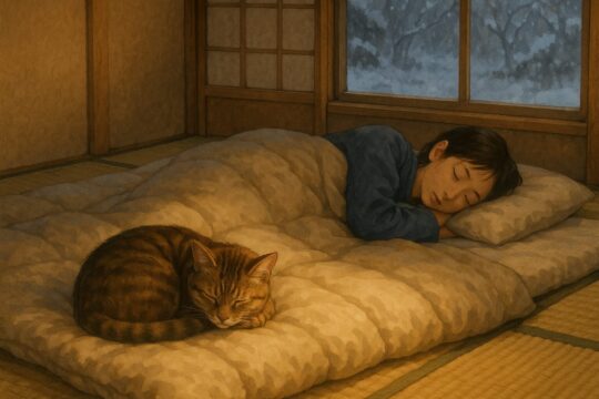 暖かさを求めて寄り添っていることもある