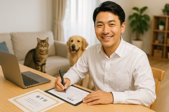 愛玩動物飼養管理士2級の難易度と学習量