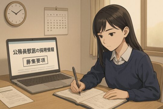 募集状況と応募要件の確認